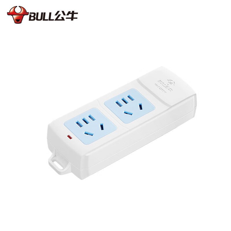 公牛(BULL) GN-A02(C)无线袋装延长线插座 2位(3754)*