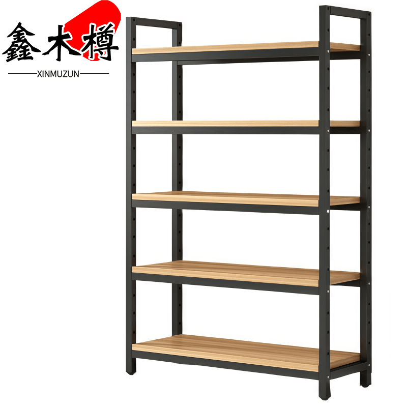 鑫木樽置物架80*30*182cm个高清大图