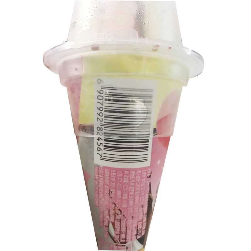 伊利巧乐兹姜撞奶蜜桃乌龙口味脆筒冰淇淋85g