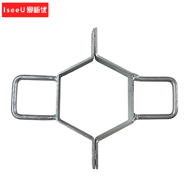 爱新优 步杆钉 六面杆 单面长100mm 个