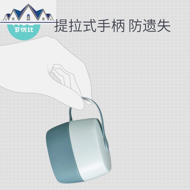 安抚奶嘴盒 便携式外出宝宝安抚奶嘴收纳盒 防尘卫生手提盒 三维工匠高清大图
