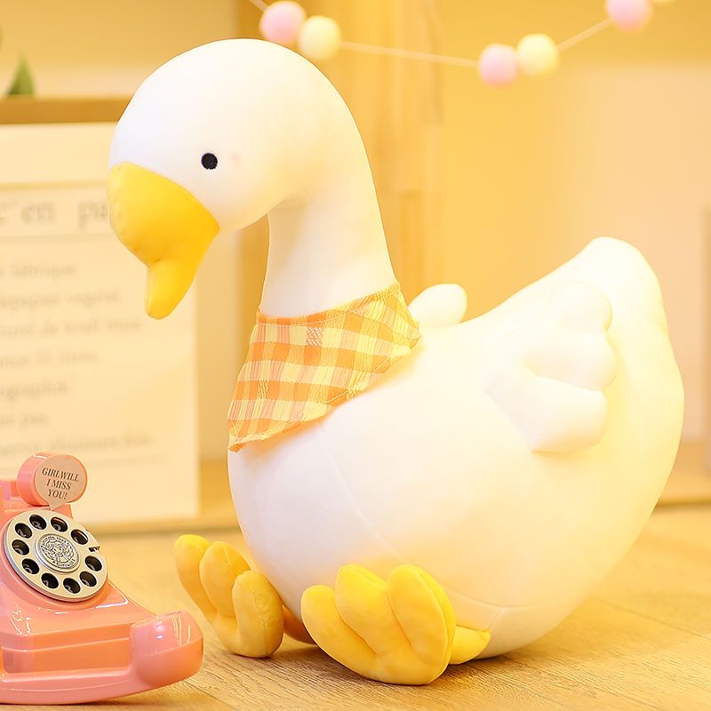 赛特大白鹅玩偶天鹅公仔毛绒玩具儿童生日礼物女生睡觉可爱布娃娃赛特