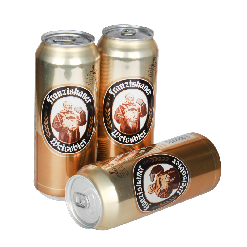 德国风味啤酒范佳乐教士小麦白啤酒500ML*24听装