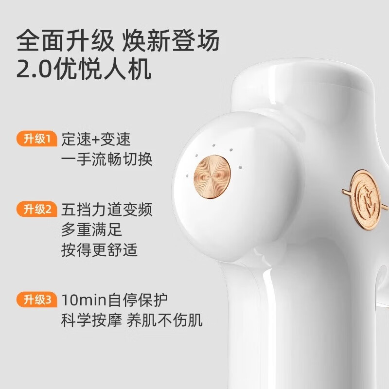 野小兽筋膜枪380g轻盈便携长续航MG11pro(颜色随机)高清大图
