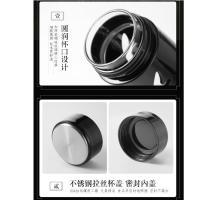 富光玻璃杯双层男士家用高硼硅耐热水杯便携车载茶水分离泡茶杯子