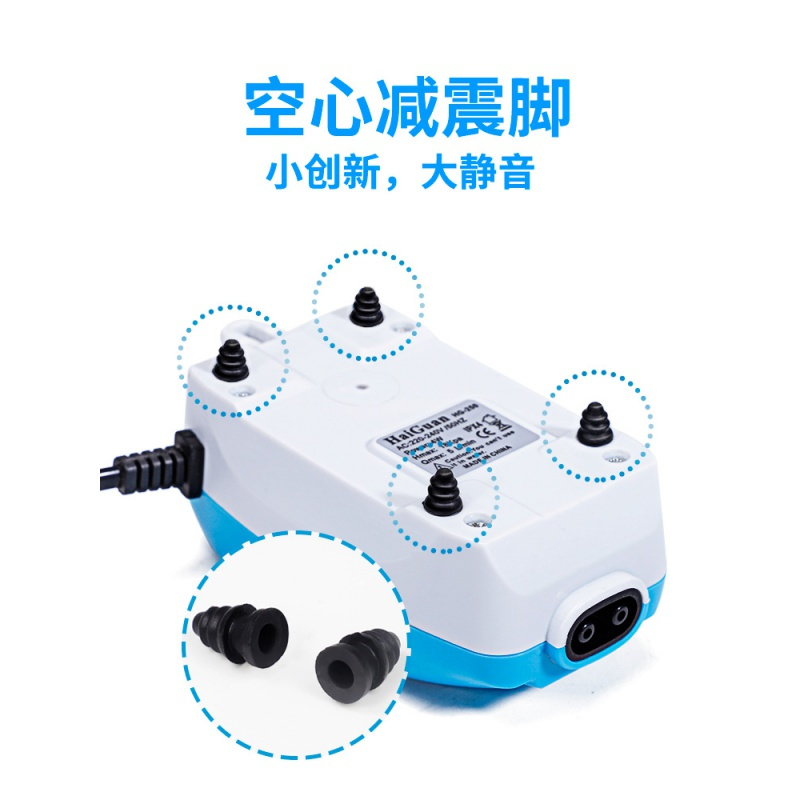 加氧气泵机鱼缸加氧器增氧泵供充打氧机家用棒迷你小型高清大图