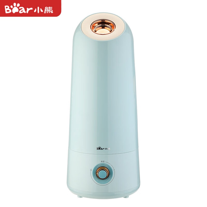 小熊(Bear)加湿器卧室家用办公室空调房大雾量大容量空气喷雾器 JSQ-C50F6薄荷蓝
