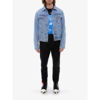 Off-White奢侈品服饰男徽标牛仔裤 OMYA005R21DEN001-1001