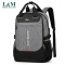 L&M2024新款男包男士双肩包背包大容量商务旅行背包时尚潮流大中学生书包笔记本电脑包