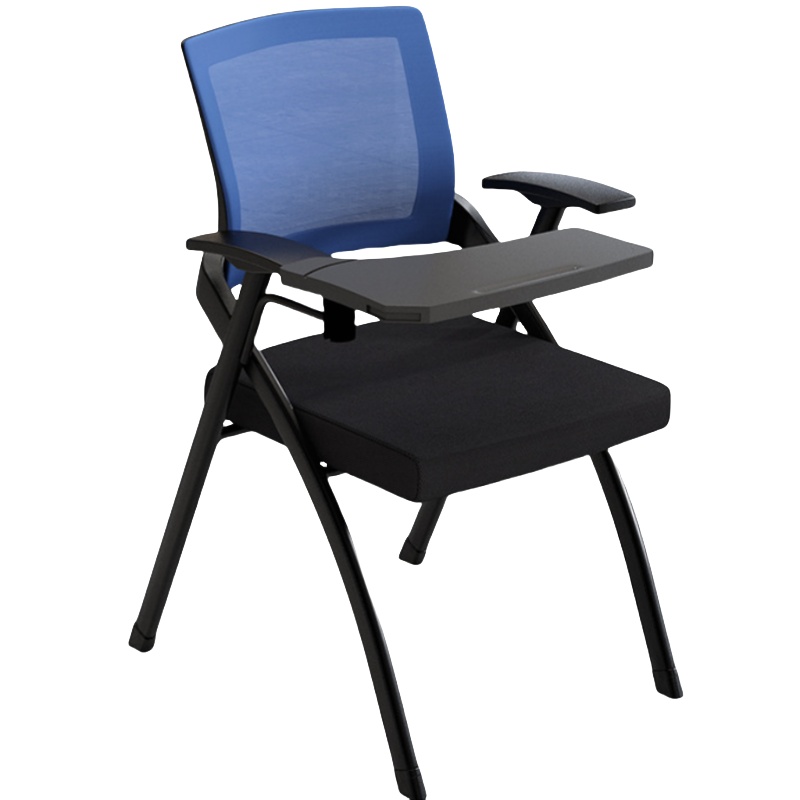 烁恒 培训椅 带写字板蓝色 张高清大图