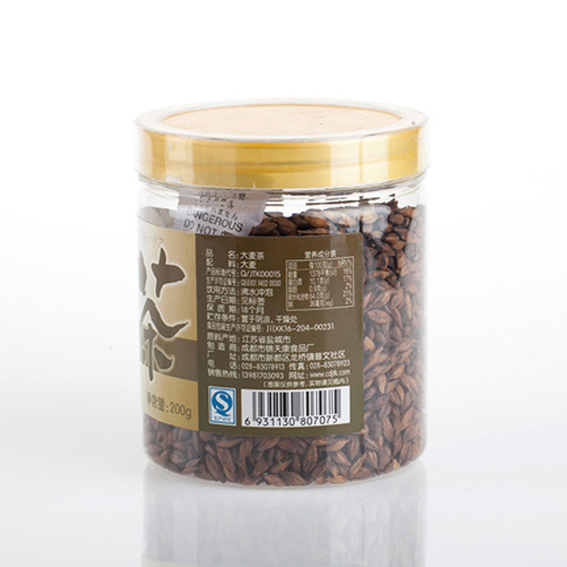 锦天康200g灌装大麦茶