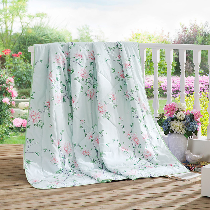 罗莱家纺luolai爱妮磨毛印花夏凉被爱妮vsq15241vsq20352