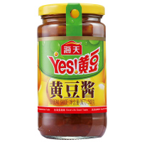 YES海天黄豆酱340g东北大豆酱豆瓣酱大酱蒸鱼烤肉炒菜拌面料蘸酱火锅蘸料豆瓣酱辣椒酱豆瓣酱多用豆瓣酱