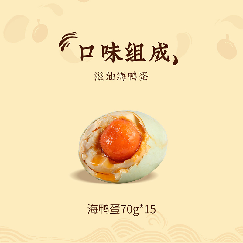YOTIME 端午传统礼品 烤海鸭蛋礼盒 红树林咸鸭蛋 即食红心流油咸蛋家庭装