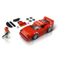 LEGO乐高赛车系列法拉利F40 Competizione75890 男孩女孩7岁+汽车赛车模型 玩具积木