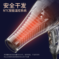 苏宁宜品吹风机大功率家用吹风机专业造型师推荐速干不伤发电吹风筒XD-168-11-1800w