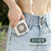 雅兰仕挂脖小风扇usb可充电型迷你便携式随身携带学生宿舍手持懒人挂颈超静音手持大风力无叶电风扇办公室桌面小型