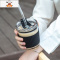 玻璃吸管杯牛奶咖啡杯带盖网红ins风便携女随行冷萃奶茶杯水杯子 敬平