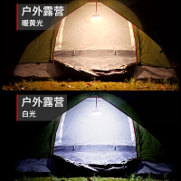 古达无线大功率夜市灯应急充电球泡摆摊灯无线户外应急露营地摊灯