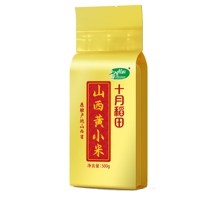十月稻田 山西黄小米500g*3袋小米高清大图