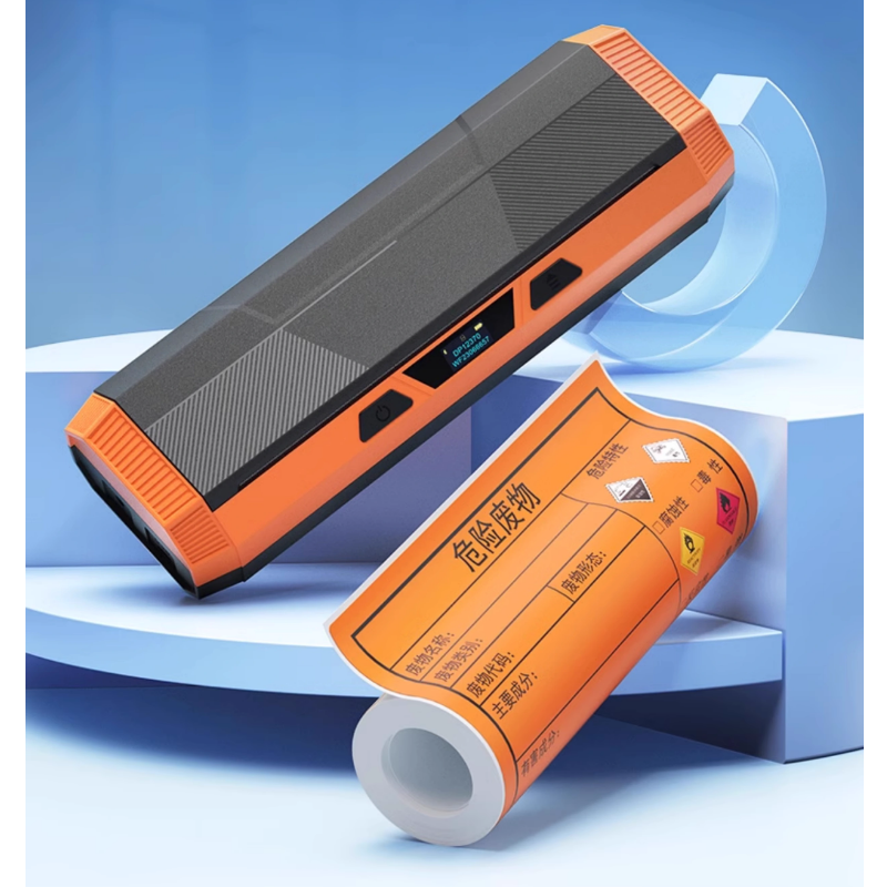 德佟危废标签打印机 DP12370 15cm*15cm带图标 含标签耗材