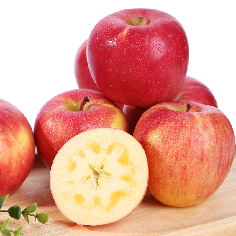 [鲜贝达]新疆阿克苏苹果4.5斤大果[单果80mm以上]