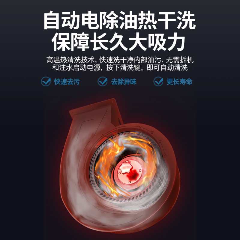 欢呼好太太[保五年]分体式集成灶侧吸式抽油烟机套装集成环保灶一体机家用套餐JJZT-M(只有烟机)自行安装