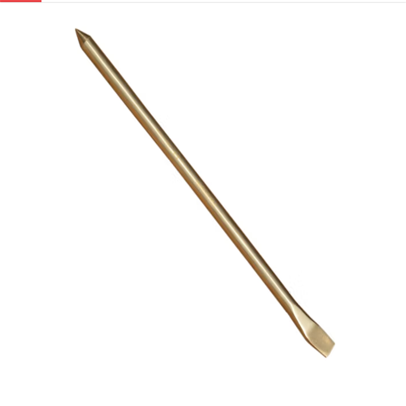 渤防(BOFANG)1238 防爆尖撬棍 铜撬棍 撬杠撬棒铝青铜 25*1200mm