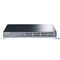 普联交换机TP-LINK交换设备 TL-SG5428PE 光+电口 以太网 28