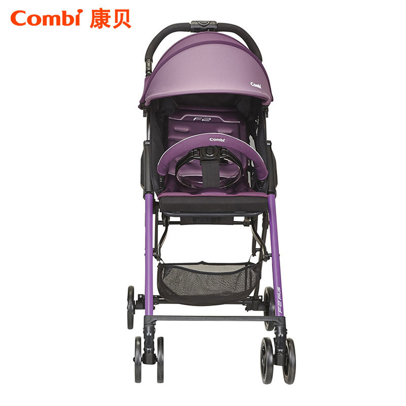 Combi f2 plus vivid康贝婴儿推车轻便折叠可坐可躺高景观婴儿车 仅重3.8KG 便携式可上飞机