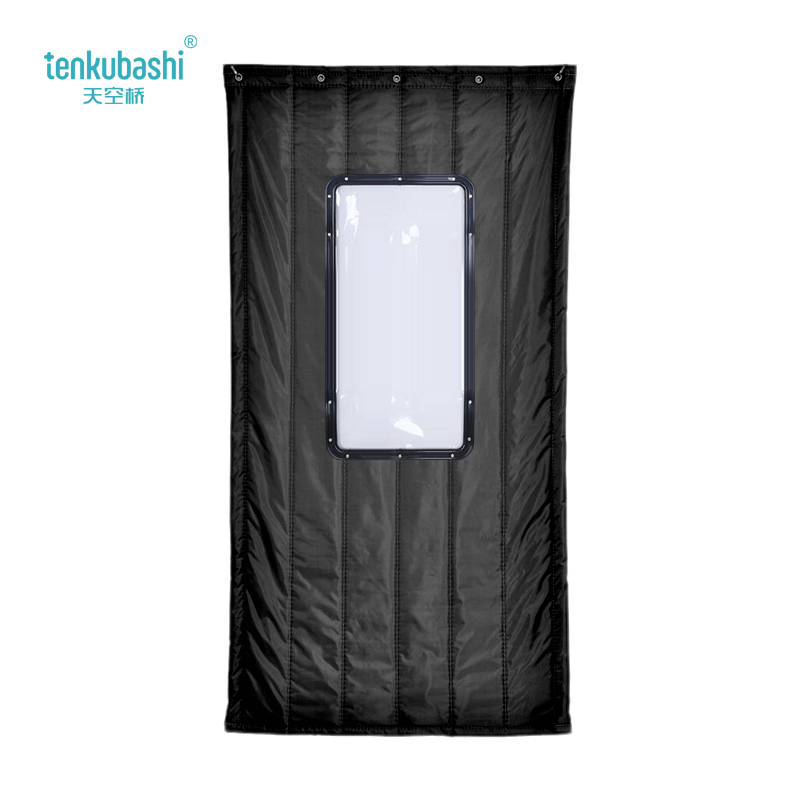 天空桥 棉门帘 MML-144纯黑色40*80cm六层棉 平方米高清大图