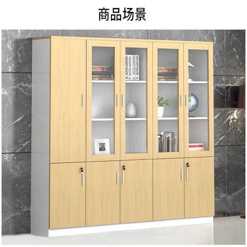 谐慧 三门文件柜书柜 WJG023组高清大图