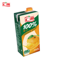 汇源 100%橙果汁1L*6盒 便携装 果汁饮料美味