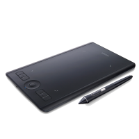 和冠 Wacom 影拓Pro PTH-460 数位板 绘画板 8192级压感 电磁压感式 蓝牙/USB2.0 黑色