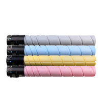 海得TN324粉盒套装 黑/蓝/红/黄四色适用柯尼卡美能达bizhub C454 C308 C258 C368 复印机