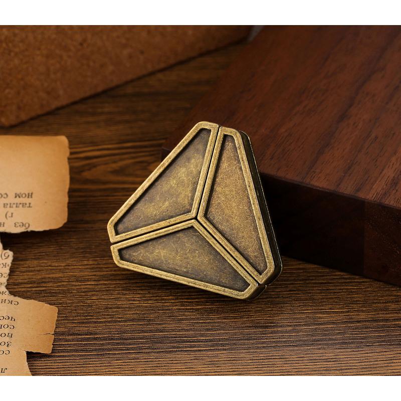 真智力puzzle十级高难度益智玩具鲁班锁金属智力解锁九连环成人儿童烧