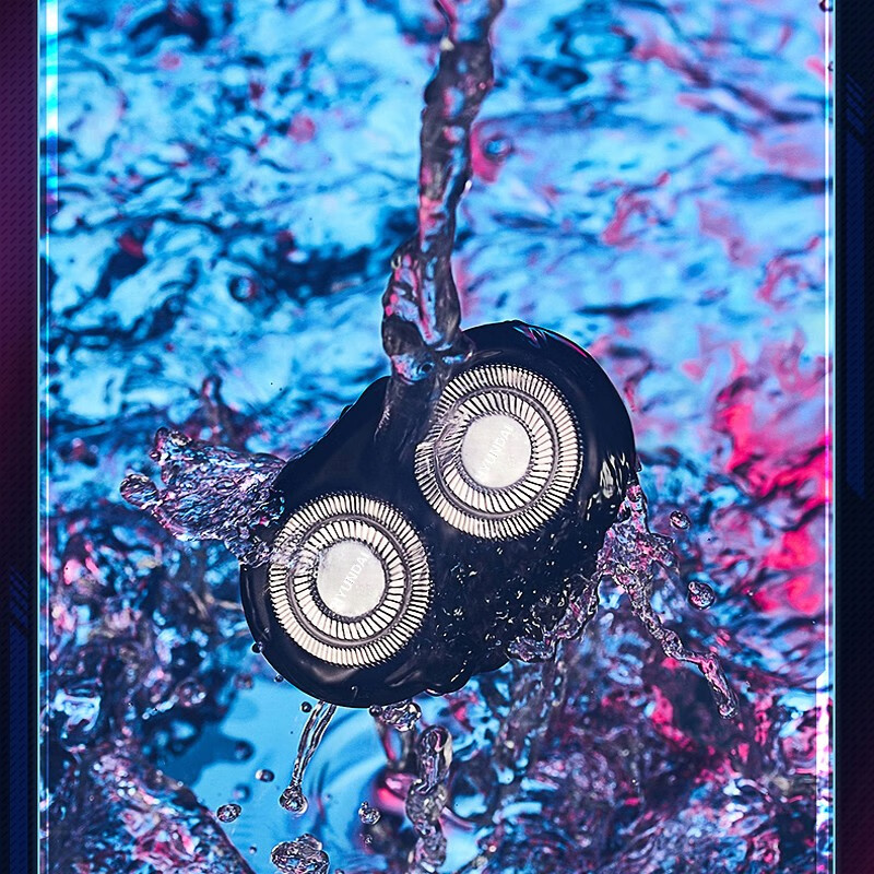 HYUNDAI剃须刀双头浮动剃须刀YS702高清大图