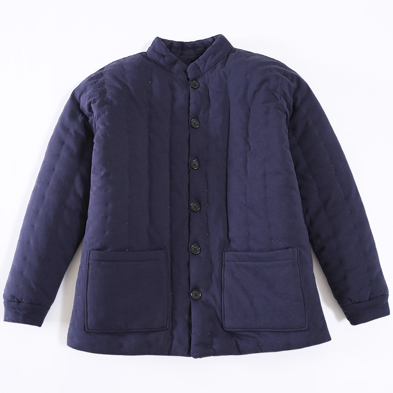 yuansu花手工棉衣男士冬季加厚保暖棉袄中老年人爸爸冬天内穿冬装棉衣