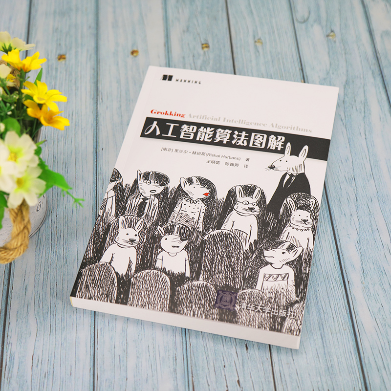 [正版]人工智能算法图解 里沙尔·赫班斯 清华大学出版社 人工智能机器学习高清大图
