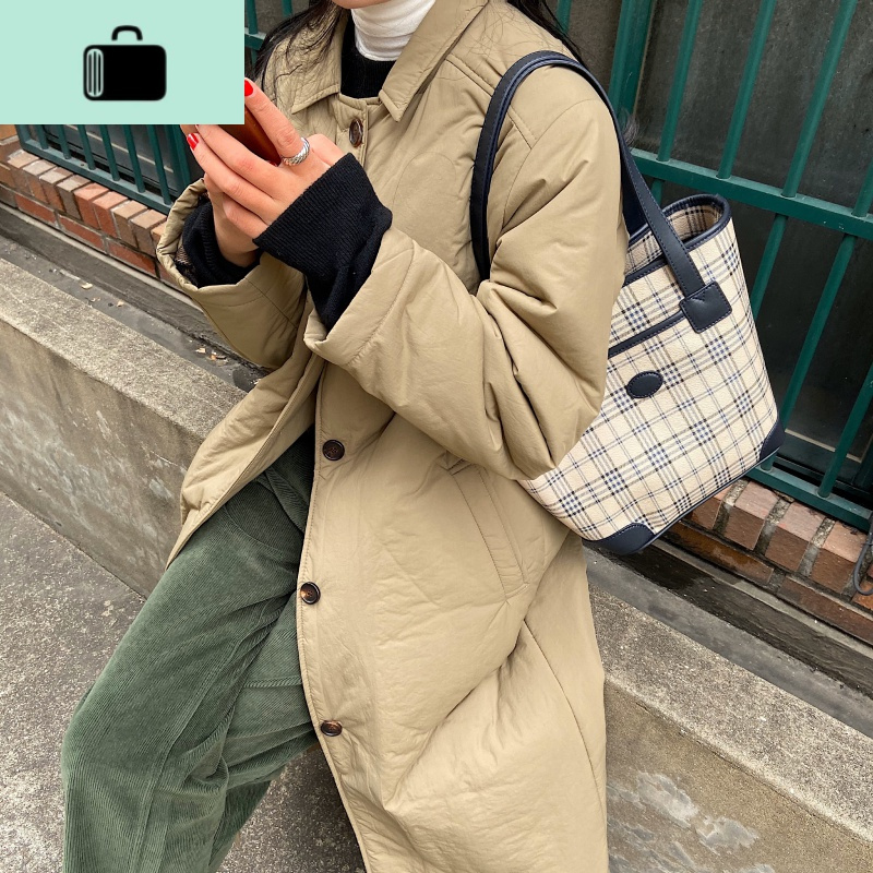 肥肥自制中古包包女2020新款潮托特包小众设计大容量手提单肩大包NEW LAKE女士单肩包