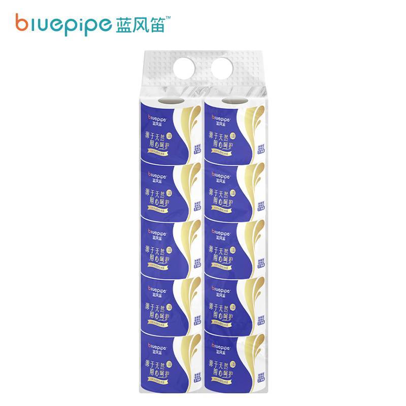蓝风笛 卫生纸 150g*10卷 件高清大图