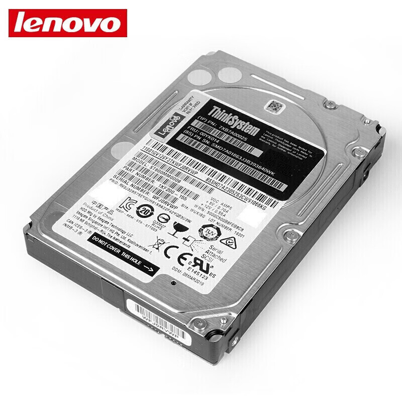 联想 企业级服务器/工作站硬盘SAS/SSD/SATA存储8TB 7.2K SATA企业级 3.5英寸 带托架 单位:个