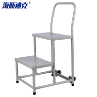 海斯迪克 gnjz-1431 超市理货移动平台梯 仓库装卸登高车工厂用梯 取货梯 新款2步梯