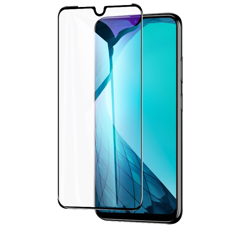 [买2送磨砂手机壳]轻万适用vivo iqooneo钢化膜全屏黑色高清透明防摔贴膜vivo手机保护膜全玻璃