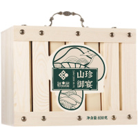 鲜品屋(sampure) 山珍御宴干菌礼盒830g(LX)