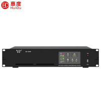 惠度（HuiDu）专业有线手拉手会议话筒大屏视频跟踪系统工程讨论智能数字麦克风 QH-9600 主机