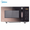 美的（Midea）智能湿度感应微波炉咖金渐变面板 变频 光波微波炉 M3-239E款