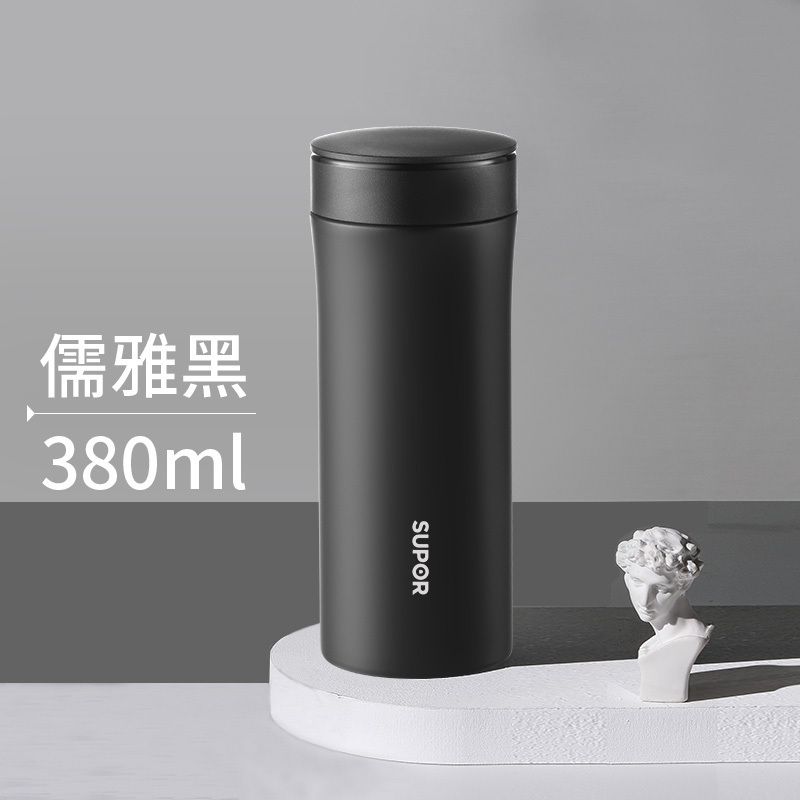 苏泊尔（supor）大容量男士高档商务泡茶l保温杯