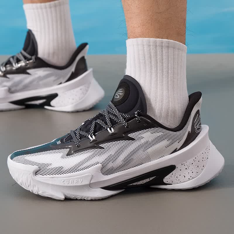 安德玛(Under Armour)UA男鞋女鞋运动鞋缓震舒适比赛训练时尚潮流篮球鞋3027983-600 ZP高清大图