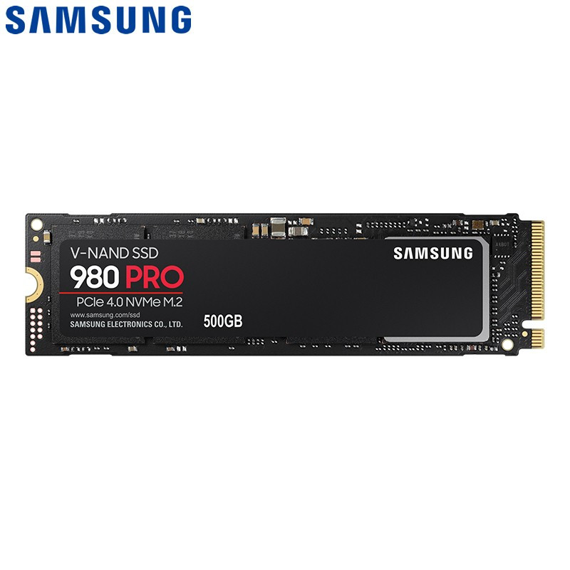 三星 SAMSUNG 500GB SSD固态硬盘 M.2接口(NVMe协议PCIe 4.0 x4) 980 PRO (MZ-V8P500BW)